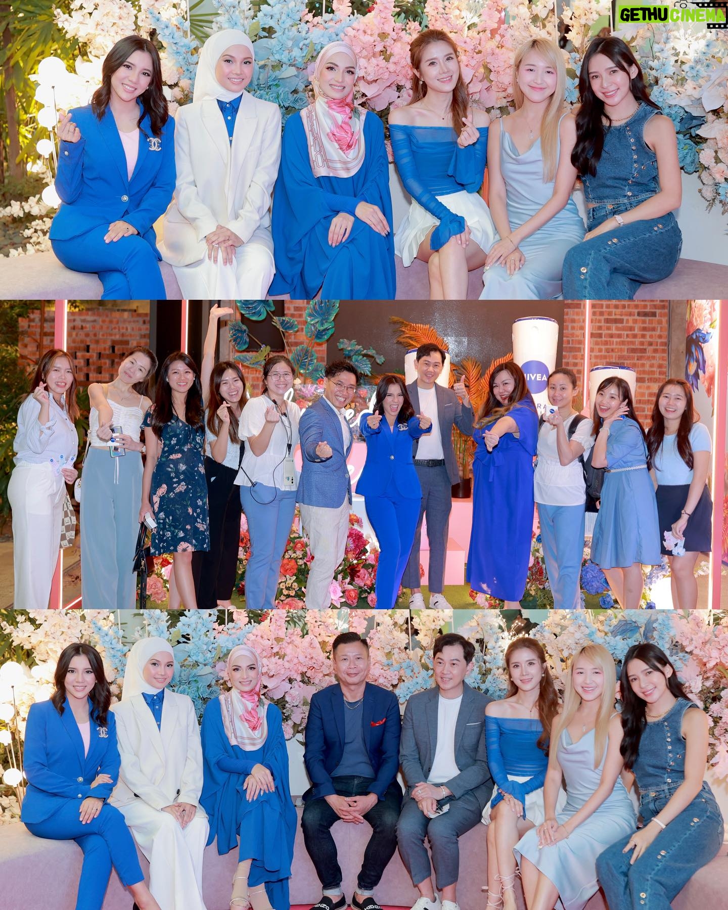 Sweet Qismina Instagram - Presenting Nivea’s New Extra Bright Premium Fragrance Deodorant in Miracle Sweet yesterday 🌸 The whole place bau fresh flowers ye. It felt so premium and luxury. Available now on @watsonsmy ! Thank you @mynivea 💙