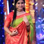 Swetha Changappa Instagram - Elegance never goes out of style.❤️ My love for saree continuessssss❤️ Make up :- @keerthiram28 Hairstyle :- @rashmitha_glamourholic Jewellery:- @velvetboxby Blouse stiched by :- @yukthi_designs Saree:- @ramrajcottonofficial Assistant:- @vinoda__890 Photography:- @b_h_a_r_a_t_h_photography