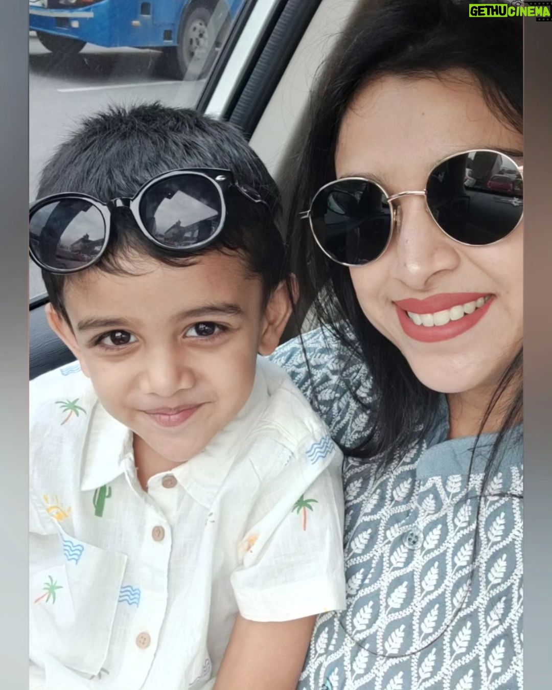 Swetha Changappa Instagram - Happy Friendship Day everyone from me n my youngest best friend @jiyaan_aiyappa 🧿🧿❤️ Let's spread some love and happiness 🧿🧿🧿💕