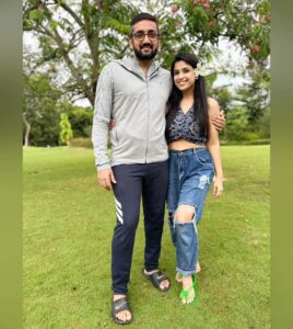 Swetha Changappa Instagram - Happiest Birthday to my Dear Husband @kiranappachu🧿 💕 Love u for the incredible human being you are.... Thank you for being there with me in my toughest times.🧿 Thank you being that support system which has given me the wings to fly in this world... 🧿 You deserve only happiness and the best in the world 🧿💞 I pray God to give you a great health and happiness and peace and prosperity in abundance...💞🧿 Loads of love to u.🧿❤️