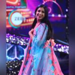 Swetha Changappa Instagram - Elegance is the only beauty that never fades.❤️ Keep smiling everyone 😘 My classy Indian outfit for chota champion show Make up:- @keerthiram28 Outfit:- @yukthi_designs Jewellery:- @rktopknotchstudio Hairstyle:- @kanasu_amstudio Assistant:- @vinoda_b_890 Photography:- @b_h_a_r_a_t_h_photography