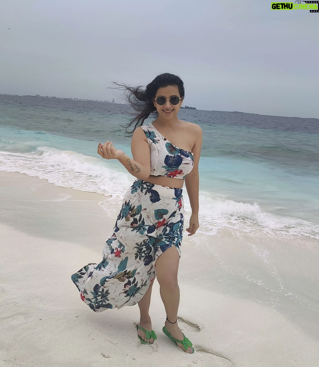 Swetha Changappa Instagram - “The ocean is my happy place.” Maldives ❣️❣️❣️