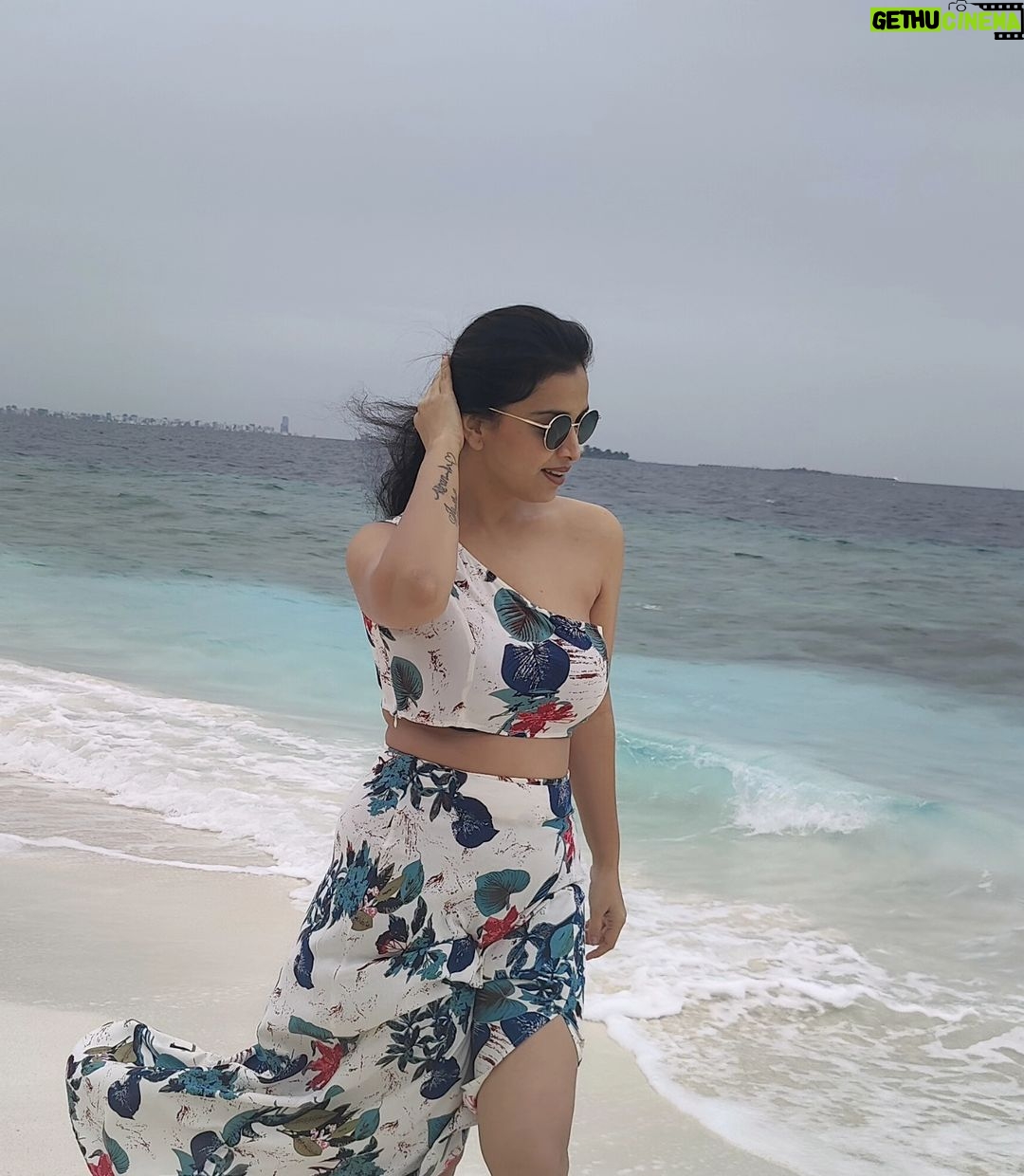 Swetha Changappa Instagram - “The ocean is my happy place.” Maldives ❣️❣️❣️