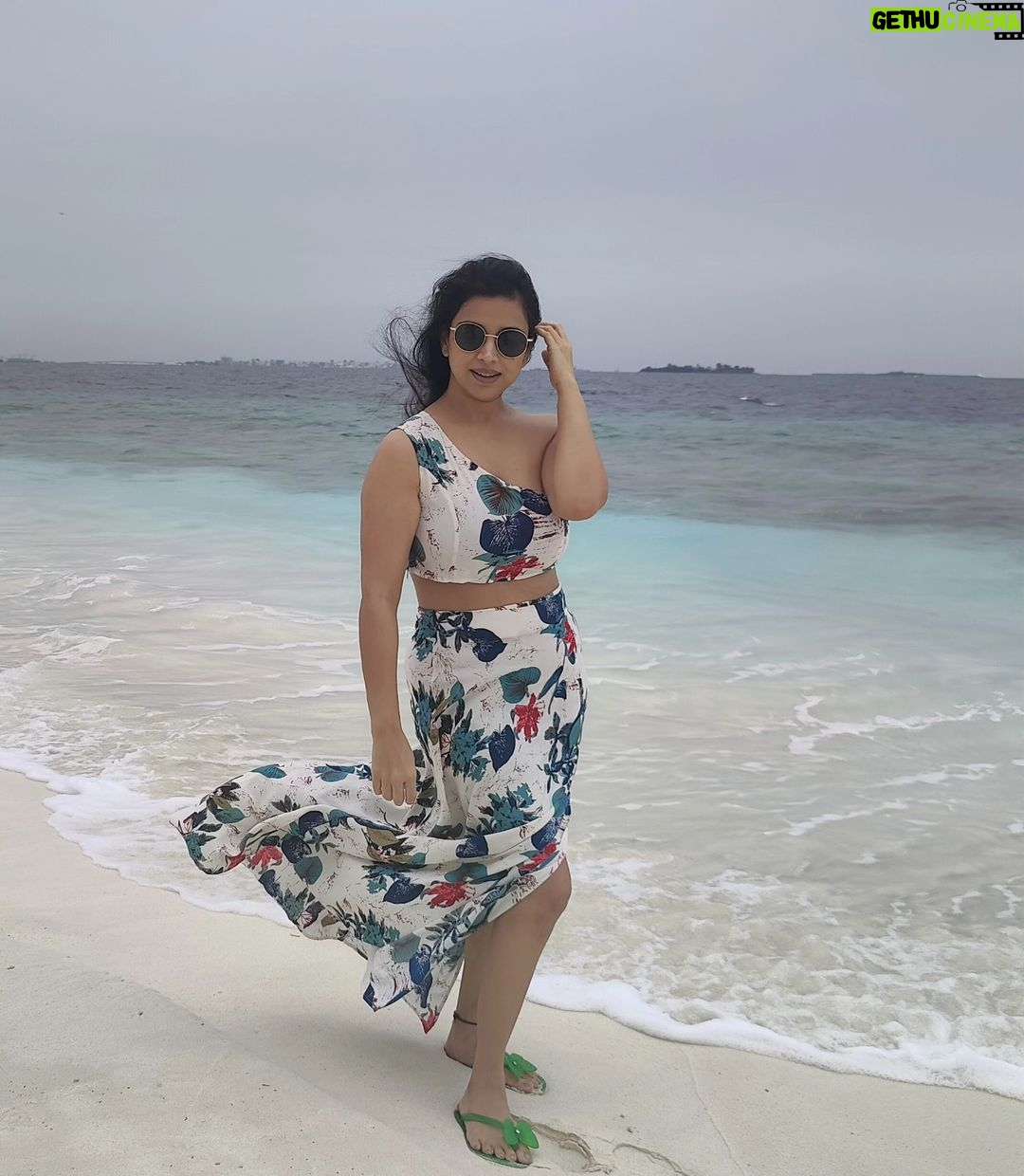 Swetha Changappa Instagram - “The ocean is my happy place.” Maldives ❣️❣️❣️