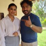 Swetha Changappa Instagram - Hearty congratulations Dearest Friend @arjun_janya_musician for your new journey as a director 💐this is a history. The film is all set to watch even before the shooting starts. Suprising isn't it? Yes that's the preparations that arjun has done it for this film...😎 U are incredibly genius...😊 I and we all are gonna be witnessing one of the finest films of Indian cinema in few days.. that's a promise. Happy to be associating with you in this journey. Thank u so much for the opportunity ❤️ My best wishes and prayers for you and your entire cinema @arjun_janya_musician 💐