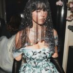 Sydney Sweeney Instagram - little met moments by @dennisleupold • dress @miumiu jewerly @debeersofficial