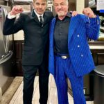 Sylvester Stallone Instagram - Hanging out with the great actor and singer Billy Bob Thornton in New York we were promoting our streaming shows Tulsa King and Landman!