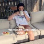 T.J. McGibbon Instagram – please tell me i am not the only one who does my makeup and hair before I get dressed 🫣 #morningvlog #morningroutine #minivlogs #dailyvlog #realisticmorningroutine