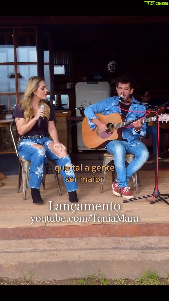 Tânia Mara Instagram - Tá chegando! Logo mais às 19:30 “Vamos pensar melhor” Feat: @mayamrodilhano do projeto “Voz e Violão Vol.4 Se inscreva no canal e ative o 🔔