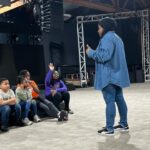 Ta'Rhonda Jones Instagram - ‼️CLASS IS STILL IN SESSION‼️ Yesterday my good sis (who writes for Disney btw) came ALL the way from LA to teach my kids how to write a script/improv story telling! @tonyacroff If I had a thousand tongues I wouldn’t be able to thank you enough!🙏🏿 Thank you sooooo much for giving your time to Y(our) babies here @projecthood1 🙌🏿🙌🏿🙌🏿🙌🏿
