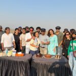 Tabu Instagram – All’s well that ends well.
Our journey of making Bhool Bhulaiyyan2 comes to an end today.
@aneesbazmee @tseriesfilms @cine1studios @chaayaankan @kartikaaryan @kiaraaliaadvani  @ashwinikalsekar  @imsanjaimishra  @rajpalofficial  @milindgunaji  @amarupadhyay_official  @farhadsamji @ipritamofficial @manoharvermaaction @rimpleandharpreet @mehakoberoi @meghnabutanihairandmakeup @arungaikwad247 
@redchillies.vfx @tanuujs @sanabazmee @ajay_verekar @rajatdesigns