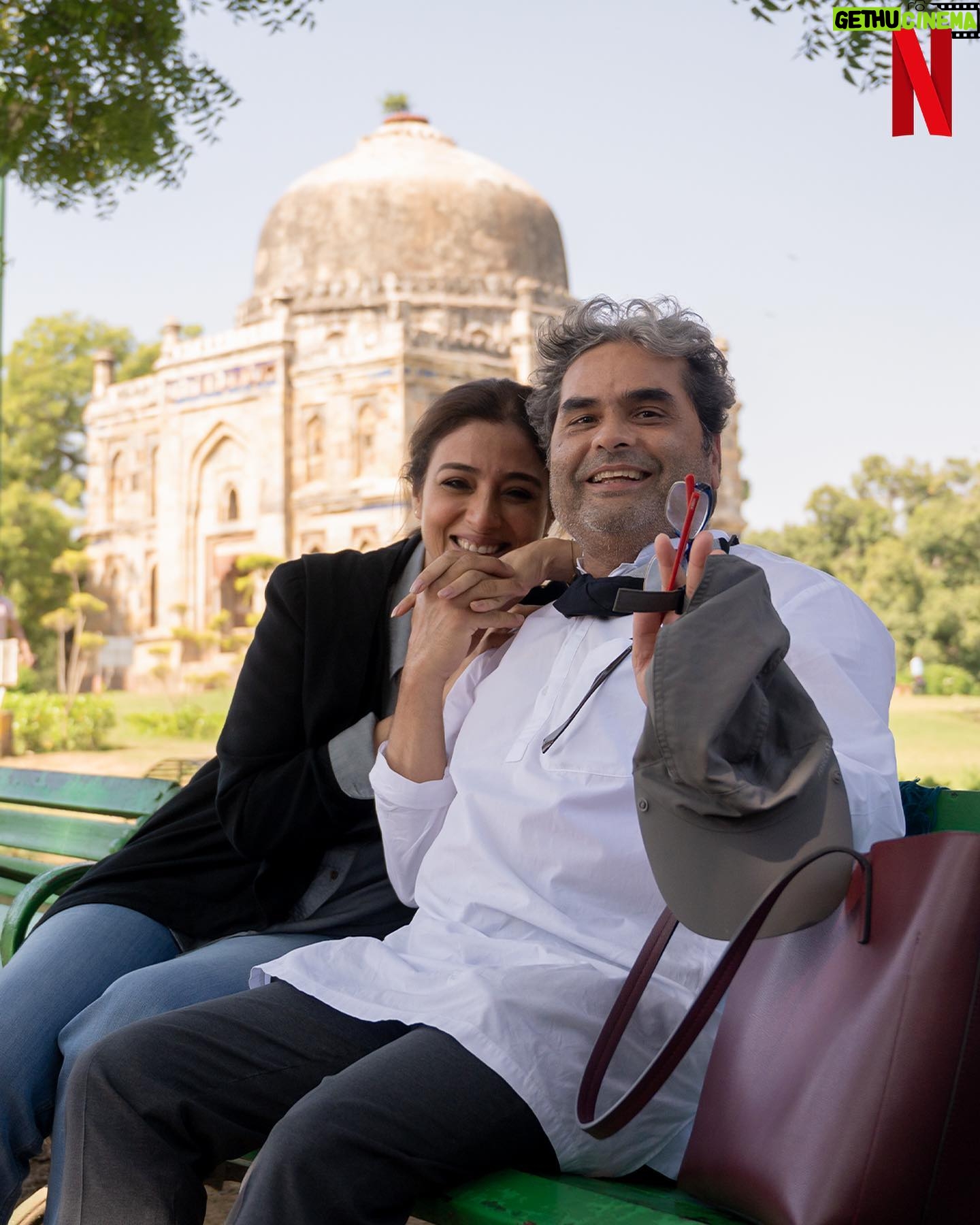 Tabu Instagram - Our love for this duo is not classified information 🥰 #Khufiya premieres 5 October, only on Netflix! 🤫 #KhufiyaOnNetflix @vishalrbhardwaj @tabutiful @alifazal9 @wamiqagabbi @ashishvidyarthi1 @badhon__hq #AmarBhushan @kafkafka24 @farhadcine @teepeedom @sreekarprasa @currypuccasharma @rekha_bhardwaj @abhaydattsharma @vbfilmsofficial @beautybyradhika @radhikadhas