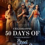 Tabu Instagram – 💕this edit!!! @tabufans 
Celebrating 50 days of #bhoolbhulaiyaa2
