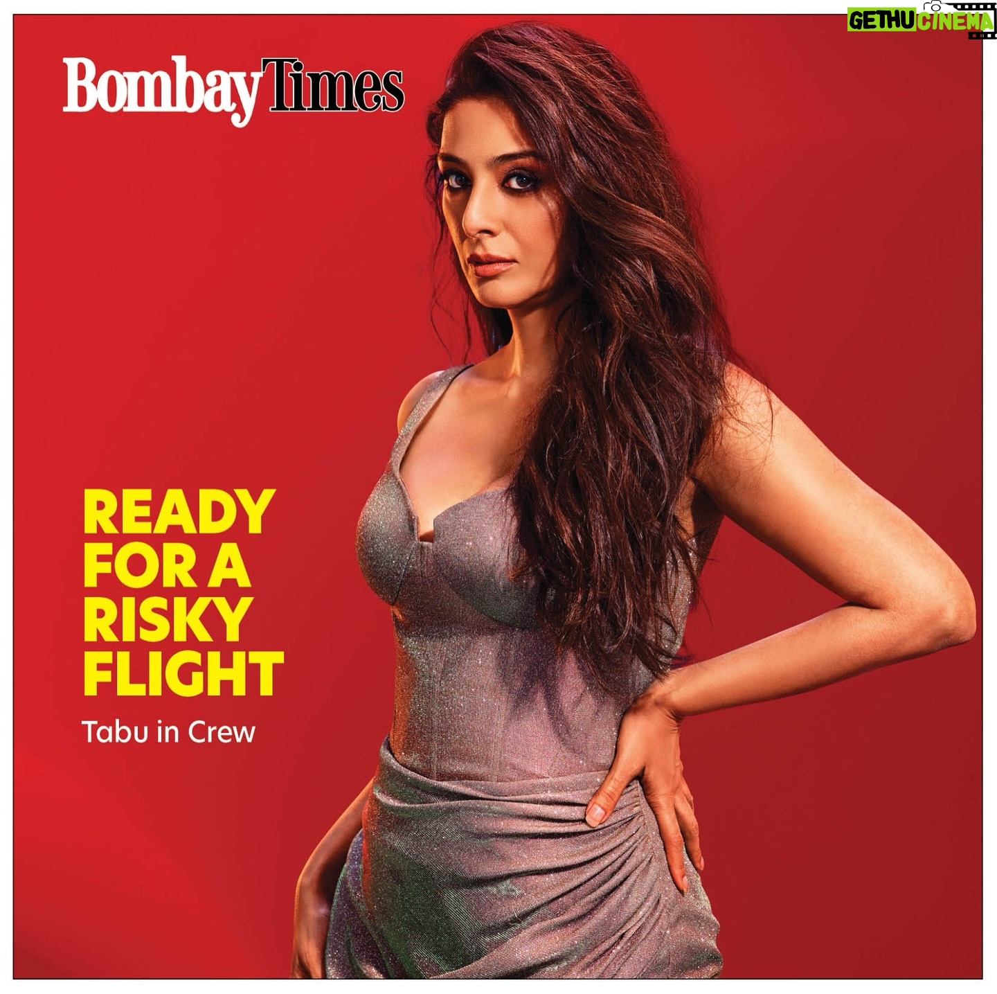 Tabu Instagram - Prepare for landing as Tabu and her Crew arrive in cinemas today. To check out more exclusive pictures and content, click on link in bio . . . #Crew #Tabu #KareenaKapoorKhan #KritiSanon #CrewInCinemas #BTDigitalCover