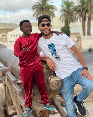 Taliss Instagram - مع ولدي الله يرضي عليه ا😂❤️ا 
@grand_m_officiel_