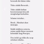 Tamara Bleszynski Instagram – Malam perlu untuk istirahat, malam perlu agar kita melepaskan semua dan berserah diri dalam tidur. 

Tidur adalah Berserah…

Tidur adalah latihan kesementaraan kita utk menghadapi keabadian.

Selamat istirahat…

Besok…Matahari akan menyapa.

Itulah indahnya semesta, semua sudah diatur menurut kehendak Sang Pencipta.

Doa indah yg selalu aku ucap sebelum tidurku..

Dengan namaMu ya Allah, aku hidup dan aku mati.

♥️, 

Tamara Bleszynski
19.1.2024

Jumpa lagi kita besok yah… Semoga ♥️♥️♥️