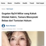 Tamara Bleszynski Instagram - Jadi sudah jelas yah teman2 sayang. Aku tidak pernah melakukan Wanprestasi. Tuduhan2 Wanprestasi adalah FITNAH. Hidup hanya sementara, mari kita pergunakan disini dan sekarang kita…untuk kemajuan KITA Bersama. Salam KEADILAN & Salam KEMANUSIAAN ♥️🇮🇩