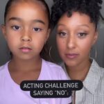 Tamera Mowry-Housley Instagram - #tbt to one of my favorite videos! Look at Ariah in our little acting challenge! 🌟🥺 A star in the making! ⭐️ Who else has a mini-me with a fun flair of drama? #mom #momlife #mommylife #mommemes #parentlife #parent #parentmeme #tamera #tiaandtamera #tameramowry