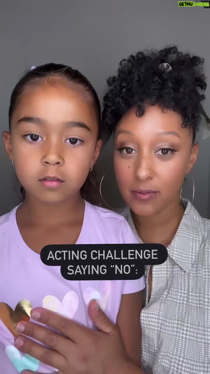 Tamera Mowry-Housley Instagram - #tbt to one of my favorite videos! Look at Ariah in our little acting challenge! 🌟🥺 A star in the making! ⭐️ Who else has a mini-me with a fun flair of drama? #mom #momlife #mommylife #mommemes #parentlife #parent #parentmeme #tamera #tiaandtamera #tameramowry