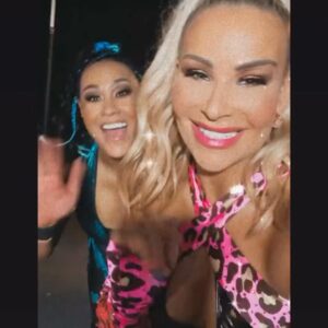Tamina Instagram - You know what day it is and how great of a woman you are💞I hope this Birthday WEEK has been great so far cause I know it’s not gonna stop🎉🤣😉... You deserve so much!!! Thank you for being YOU and for being so EFFN Pretty😉😂😍... Thank you for all you’ve done for me and everyone else as well💞 You do so much and more. I Truly am lucky to be your Tag Partner and Friend🤗 ...🖤💗🤟🏽You!! PROUD OF YOU on all levels, so here’s to the BOAT....🥂Happy Birthday🎁🎈🎉💝😘🍷