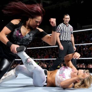 Tamina Instagram - Ever since @natbynature and I met we have knocked each other around and beat each other down. Now we have finally realized that we are STRONGER TOGETHER💪🏽 Statement Makers... Bone Breakers... Title Takers... Soon to be HISTORY MAKERS💫!!!!! #Roadtowrestlemania