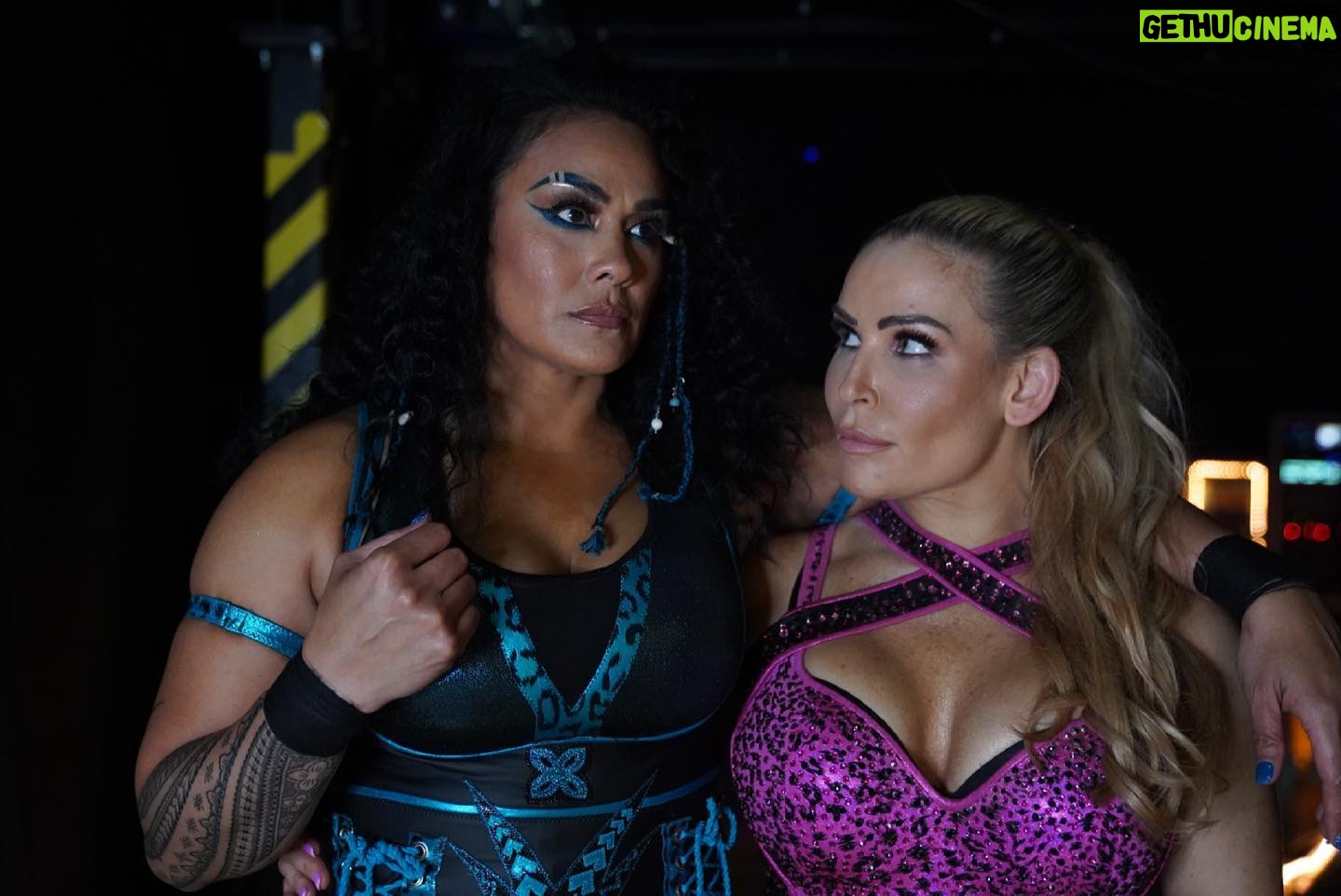 Tamina - 12.1K Likes - Proud of @natbynature getting that WIN on #SmackDown
But I’m Still feeling that fire🔥 from last night😡🤬 DONT MESS WITH MY Baby G👊🏽👊🏽👊🏽 #SupaFlyKick #SharpShooter
#Coming4ThoseTagTitles