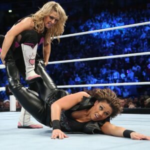 Tamina Instagram - Ever since @natbynature and I met we have knocked each other around and beat each other down. Now we have finally realized that we are STRONGER TOGETHER💪🏽 Statement Makers... Bone Breakers... Title Takers... Soon to be HISTORY MAKERS💫!!!!! #Roadtowrestlemania