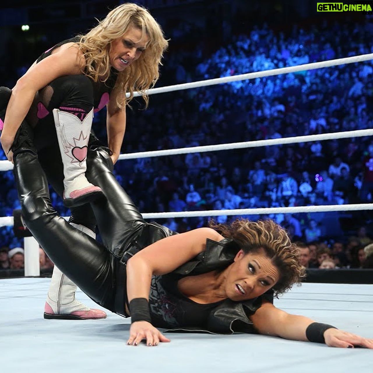 Tamina - 18K Likes - Ever since @natbynature and I met we have knocked each other around and beat each other down. Now we have finally realized that we are STRONGER TOGETHER💪🏽 Statement Makers... Bone Breakers... Title Takers... Soon to be HISTORY MAKERS💫!!!!! #Roadtowrestlemania