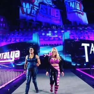 Tamina Instagram - Unfortunately @natbynature & I weren’t able to capture the pirates gold we set out to achieve but we didn’t walk away empty handed. The true treasure we found in @rjstadium was the WWE Universe. Thank you from the bottom of my heart for all your love and support🤟🏽. #WrestleMania37 ##WWERaw