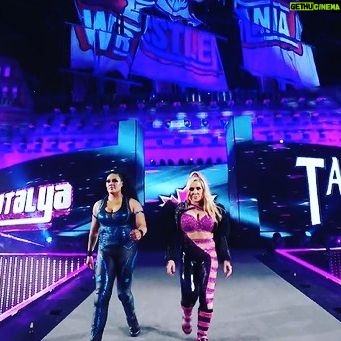Tamina - 19.5K Likes - Unfortunately @natbynature & I weren’t able to capture the pirates gold we set out to achieve but we didn’t walk away empty handed. The true treasure we found in @rjstadium was the WWE Universe. Thank you from the bottom of my heart for all your love and support🤟🏽. #WrestleMania37 ##WWERaw