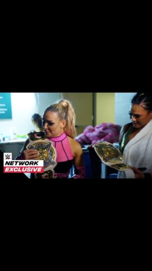 Tamina Instagram - 11 years in the making...😭😭😭. I’m so grateful to @wwe and to the WWE Universe for believing in us. This is my passion❤️, and I will forever bleed this industry. So from the bottom of my heart I just want to take this time to say THANK YOU🥲🤟🏽💜💪🏽🍾🎊🤙🏽🌺
.
.
.
.
Thank you to @rollingshilstone for all that you do and for putting the name plates on OUR TITLES😘😍🥰💝We love you🤟🏽
.
.

Song Credit🎵: “One Moment In Time” by Whitney Houston 
.
.
#AndNew #Smackdown #TitleTakers #GenerationalChampions