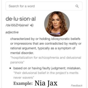 Tamina Instagram - Even @merriamwebster agrees @niajaxwwe . You and @reginald.wwe need some serious help🙄. 
.
.

Song Credit🎵: Obsessed by Mariah Carey.