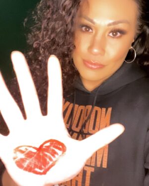 Tamina Instagram - This is in support of @themickiejames and @rosevelt_sings in the fight against child abuse. This is something that hits close to home for me. I believe it is a real issue in the world today and hope that one day it is something that will no longer exist so that the safety of children and their innocence will be protected. Come together and support this cause! Help these two reach their goal and continue to spread the love.❤️❤️❤️❤️❤️❤️❤️❤️❤️❤️❤️ #childabusepreventionmonth 
#roseveltschallenge #WithTheLoveOfAChild
#childhelp #5tooMany #childhelpline #wwegivesback @themickiejames 
@rosevelt_sings @childhelp .
.

https://t.co/S3PAYPUmfe

https://5toomany.com/
