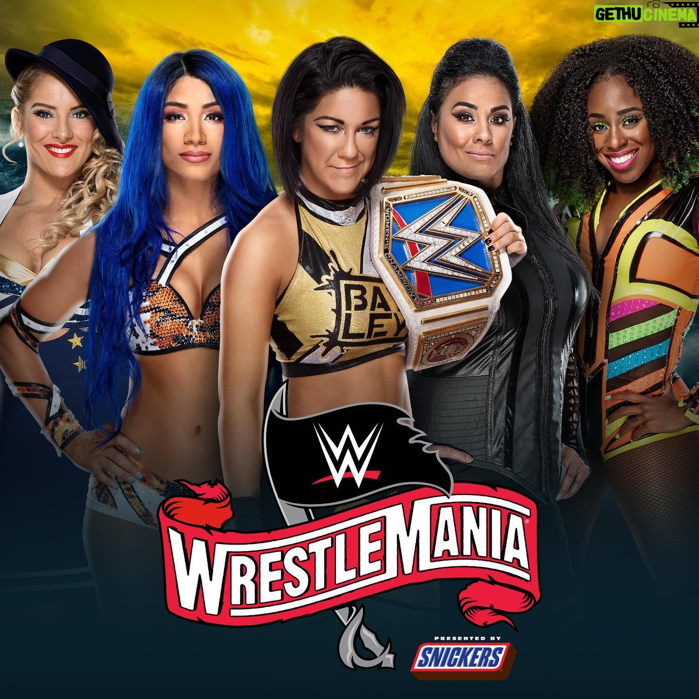 Tamina - 13.2K Likes - HAPPY #WrestleMania Day!!