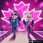 Tamina Instagram - 🖤🤟🏽💗 Repost from @robartdownie • I thought @natbynature and @saronasnukawwe were awesome as a tag team this weekend! And I may have gone a tad overboard with the lighting on this pic. 😅 @wwe