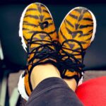 Tamina Instagram - ‪Eye Of the Tiger🐅🖤🧡🤟🏽#TrainingHard #WrestleMania36