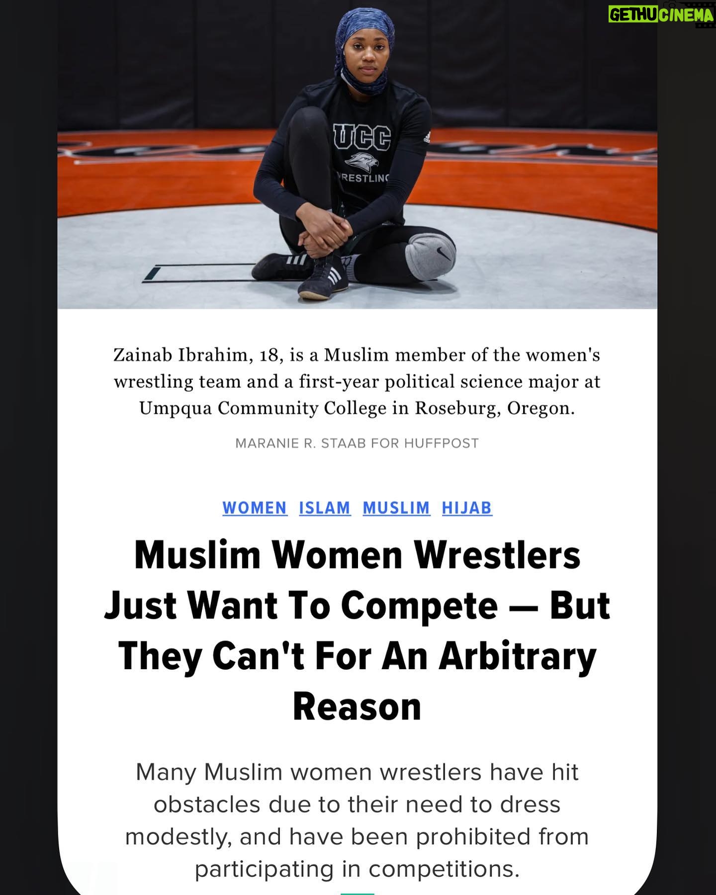 Tamina - 14.7K Likes - 👊🏽This is a call out to wrestling organizations still practicing discrimination in 2023. It is you that needs to change! 🗣️
Muslim women want to be granted the right to pursue their dreams.
Like Zainab, I once was a student-athlete at Umpqua pursuing my dreams. Zainab dreams of being an Olympic champion, but she is being denied access to that dream.
I stand with you Zainab! I am proud of you for not compromising your beliefs. You already have the heart of a gold medal champion! 💪🏽🏅❤️
LET THEM COMPETE! Without compromising their beliefs!
.
From the past to now, I worked with some of the most talented superstar WOMEN WRESTLERS in @WWE …. We all have our own beliefs and cultural backgrounds but it doesn’t change us WE stay together breaking barriers against the odds!! I am proud of our women wrestlers.
I am excited and proud of the younger generations who want to FOLLOW, and wrestle like “ Zainab” !!!
She spoke up to fight for her FUTURE!!!
More change needs to happen✨
#UCC #WomensWrestling #SpeakUp
#WWE #NoFear #2023
.
.
.
Her story:
https://www.huffpost.com/entry/muslim-women-wrestlers-hijab-clothing_n_644038dee4b03c1b88c48b82