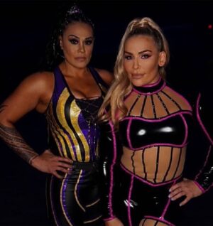 Tamina Instagram - Statement Makers. Bone Breakers. Title Takers. #WrestleMania SZN @wwe #SmackDown @natbynature