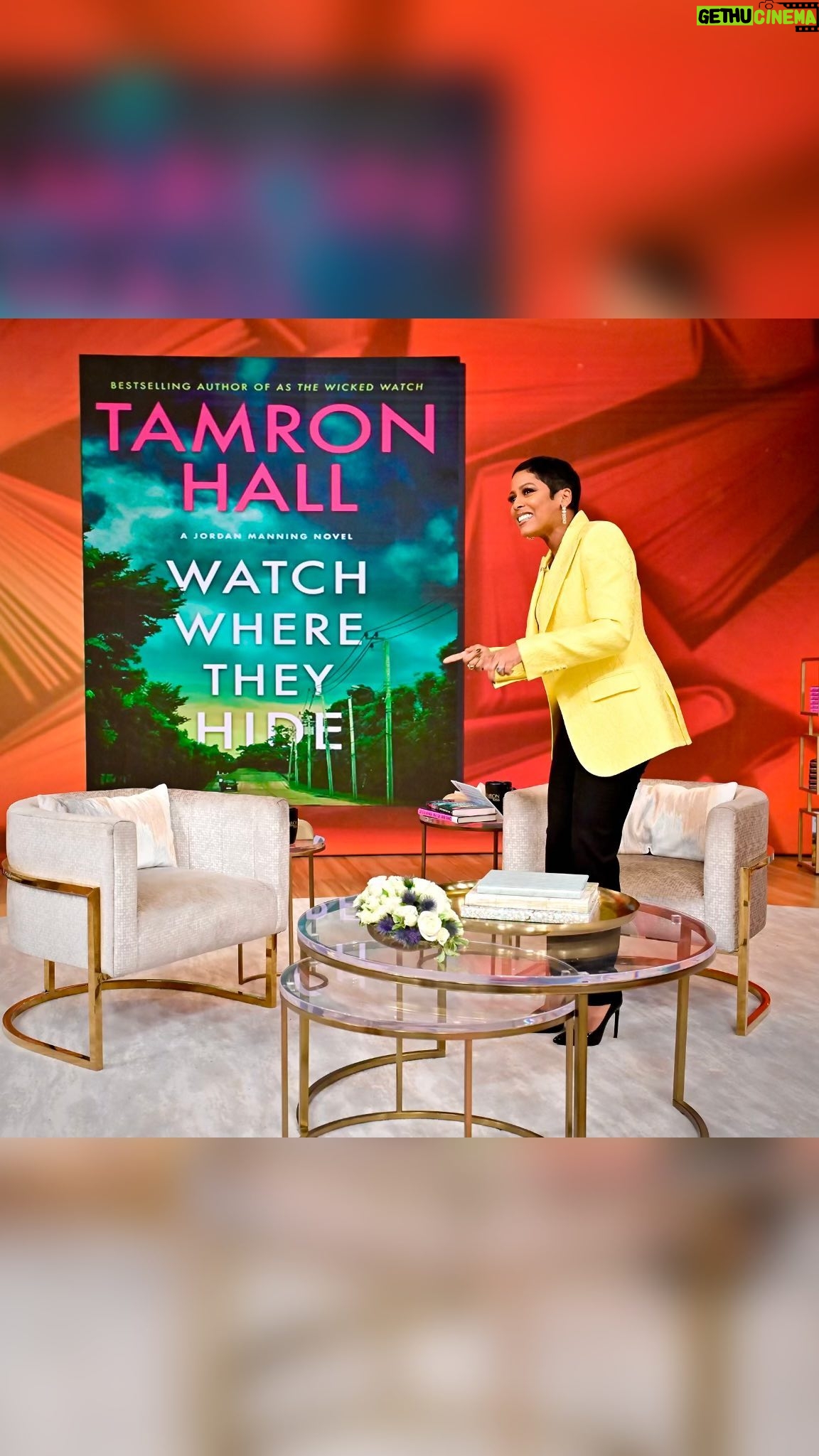 Tamron Hall Instagram - TAMFAM! Meet me on the road. I announced this morning that Iβm bringing #WatchWhereTheyHide to YOU! Our first date is March 12 at @thelitbar in the Bronx with my friend @bevysmith ALL the details and pre-order info are at tamronhall.tv βπΎπβπΎ #book #truecrime #mystery #bookstagram #unsolved #bookstack #booktok #booktour