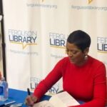 Tamron Hall Instagram - Thank you Connecticut! Fabulous turnout for the #watchwheretheyhide book tour stop! Thank you @ferglibrary! So great to meet you all and I’m so thrilled you’re loving Jordan’s adventures! #booklovers #tamfam #books