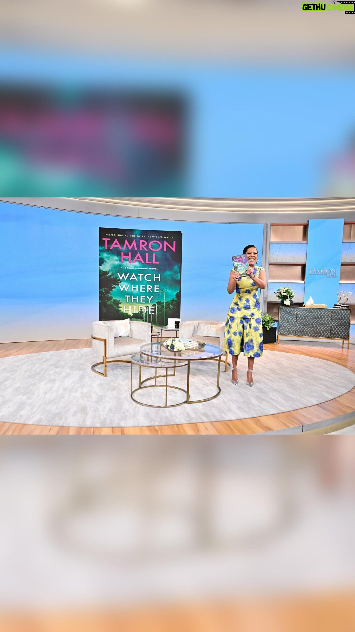Tamron Hall Instagram - It’s late and I still can’t believe this happened today!What a way to kick off the official release of Watch Where They Hide! Thank you thank you thank you!