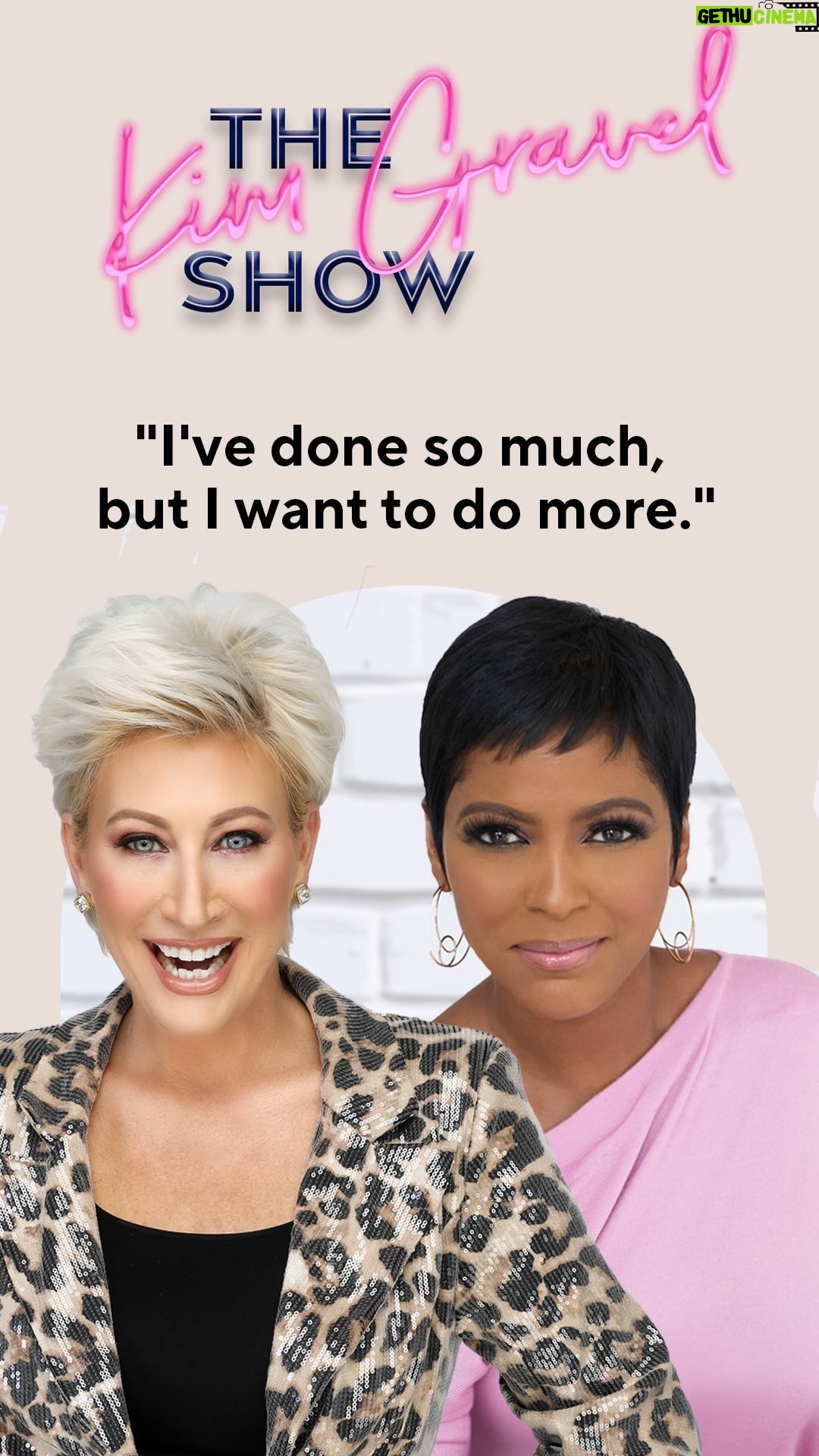 Tamron Hall Instagram - “I’ve done so much, but I want to do more.” @tamronhall joins @kimgravel on the latest #TheKimGravelShow - streaming now on QVC and HSN .