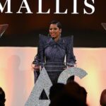 Tamron Hall Instagram - Congratulations @fernmallis! ♥️ I am honored to celebrate your legacy as creator of the iconic New York Fashion Week! I’m thrilled to have personally witnessed how you continue to ensure designers of all backgrounds have a seat at the table. Congratulations on being inducted into the @accessoriescouncil Hall of Fame. 💇🏾‍♀️ @johnnywright220 💄 @raul0tero 👗 Vintage @balenciaga @lilyetcie Earrings/handbag: @alexisbittar