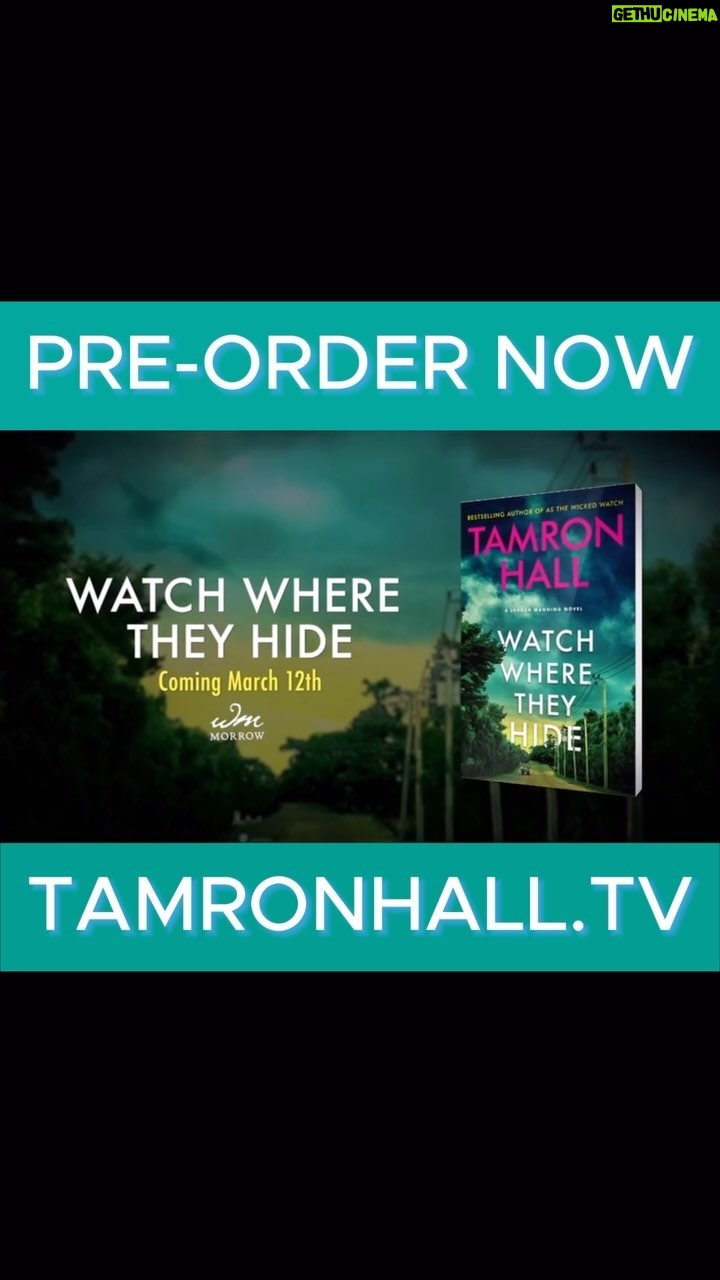 Tamron Hall Instagram - The reviews are in! True crime lovers and mystery authors are loving #WatchWhereTheyHide! Catch the next installment of the Jordan Manning series and pre-order today at tamronhall.tv. “Tamron Hall’s Watch Where They Hide is a captivating, authentic novel that combines thoughtful storytelling with perceptive insights into race, class and the challenges of being a successful, ambitious woman of color. I fell in love with Hall’s powerful, wryly funny heroine Jordan Manning and can’t wait to follow her wherever she may go.” — @jeankwokauthor , New York Times bestselling author of Searching for Sylvie Lee and The Leftover Woman “In this tense, sophomore novel Tamron Hall manages to skillfully and relentlessly build a suspenseful story, while remaining sensitive to the difficult subject of domestic violence and the very real trap many women find themselves in.” — @chevystevens , New York Times bestselling author of Still Missing and Dark Roads “Cleverly plotted with the perfect amount of behind the scenes tidbits about working in broadcast news, Watch Where They Hide is a must read for fellow mystery lovers. Chicago crime reporter Jordan Manning is back and better than ever – you’ll want her on both your tv screens and bookshelves.” — @kellyekell , award winning author of Missing White Woman