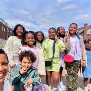 Tamron Hall Instagram - The legendary North Philly Easter egg hunt has a new member  Blessed to spend this day with my Philadelphia folks  We have counted down all year to this Moses Moment: Happy Easter