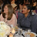 Tamron Hall Instagram - Congratulations @fernmallis! ♥️ I am honored to celebrate your legacy as creator of the iconic New York Fashion Week! I’m thrilled to have personally witnessed how you continue to ensure designers of all backgrounds have a seat at the table. Congratulations on being inducted into the @accessoriescouncil Hall of Fame. 💇🏾‍♀️ @johnnywright220 💄 @raul0tero 👗 Vintage @balenciaga @lilyetcie Earrings/handbag: @alexisbittar