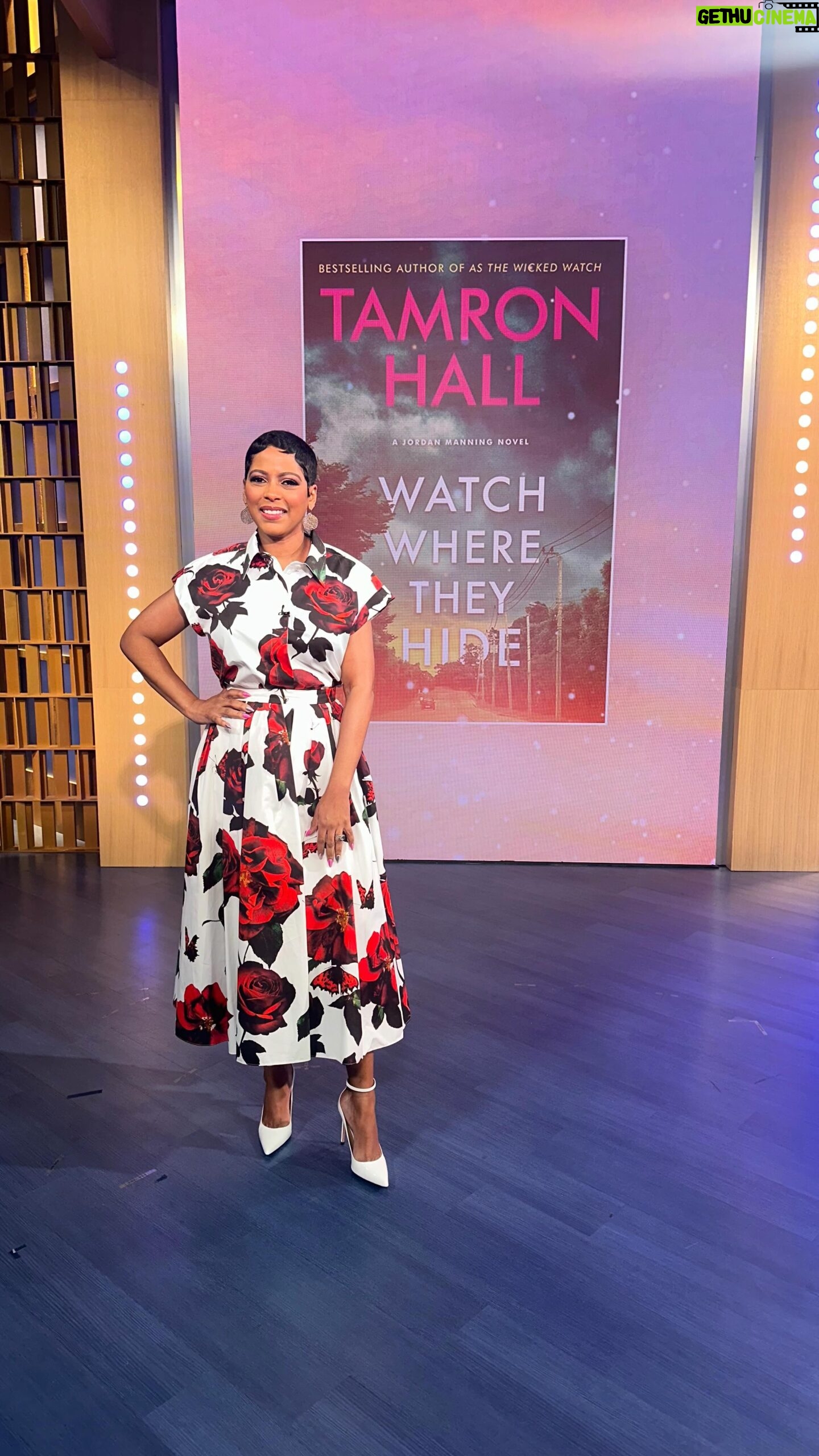 Tamron Hall Instagram - Had a great chat with Sean Dillon of @seandillonbtm about writing Jordan as a crusader for justice who can do the work that sometimes I couldn’t do. We all know she’s a fighter and will crawl in the bushes if she has to (and she has!) more in my stories 📚✨#watchwheretheyhide