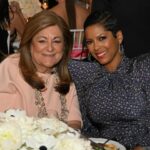 Tamron Hall Instagram - Congratulations @fernmallis! ♥️ I am honored to celebrate your legacy as creator of the iconic New York Fashion Week! I’m thrilled to have personally witnessed how you continue to ensure designers of all backgrounds have a seat at the table. Congratulations on being inducted into the @accessoriescouncil Hall of Fame. 💇🏾‍♀️ @johnnywright220 💄 @raul0tero 👗 Vintage @balenciaga @lilyetcie Earrings/handbag: @alexisbittar