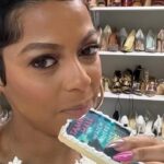 Tamron Hall Instagram - Loving everyone’s creativity! Thank you to @thesolvangbakery @shespolished @urbanbloom.nyc for seeing the vision! ✨♥️💅🏾🍪 #watchwheretheyhide