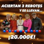 Tania Llasera Instagram - 💶😱 ¡¿SEGUNDO PREMIO CONSECUTIVO?! 😱💶 ¡Consiguen ganar 2️⃣0️⃣.0️⃣0️⃣0️⃣€ con una caza final sobrada! El tercer premio de #ElCazadorStar se lo llevan @taniallasera @sergio_pazos_ @carmen_lomana y @alamoroberto con vencen a Lilit con 3 casillas de sobra! 🤲 El dinero de este premio irá destinado a ayudar a @dalecandela_org @elmotordetuspasos @mamasenacciones y @vidaconperros en sus causas sociales tan necesarias ¡Vaya semana de locura que hemos vivido en #ElCazadorStars!